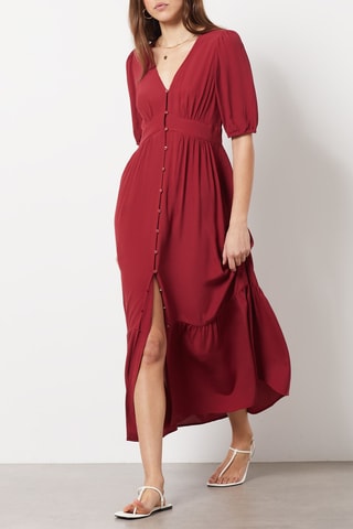 Robe longue - Rouge