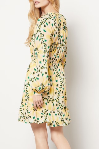 Vestido estilo patinadora - Amarelo