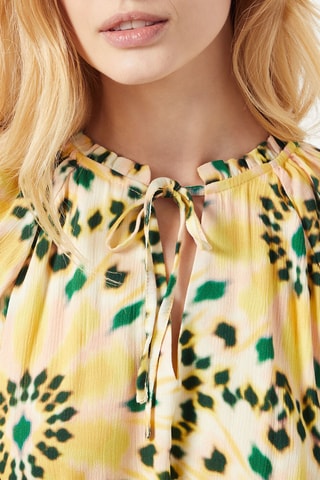 Vestido estilo patinadora - Amarelo
