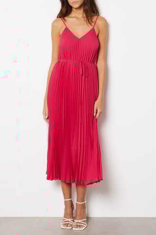 Robe midi - Fuchsia