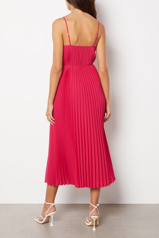 Robe midi - Fuchsia
