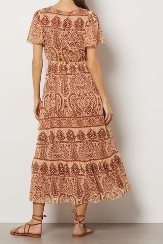 Robe longue - Beige