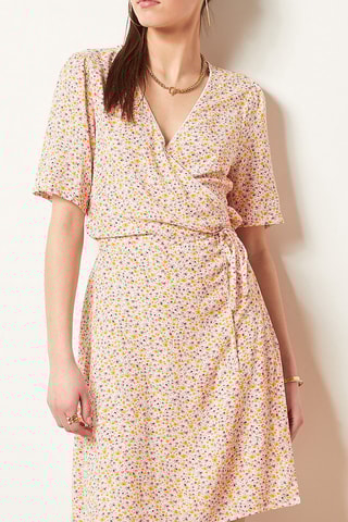 Robe portefeuille Multicolore