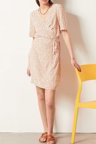 Robe portefeuille Multicolore