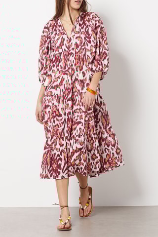Robe midi - Blanc