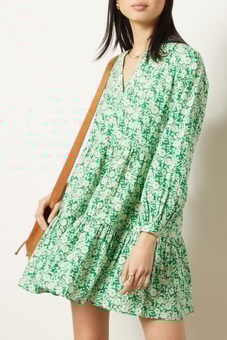 Robe trapèze Multicolore