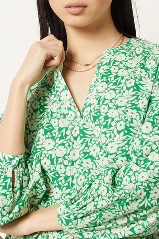 Robe trapèze Multicolore