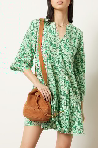 Robe trapèze Multicolore