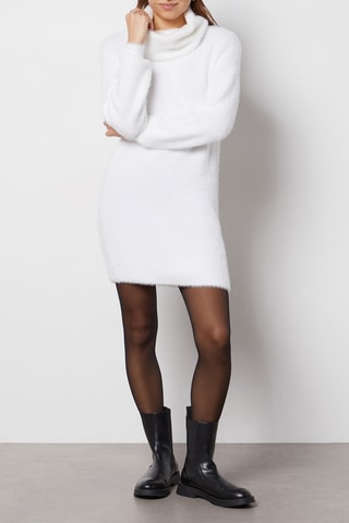 Robe pull - Ecru