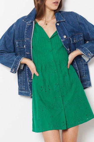 Robe chemise - Vert
