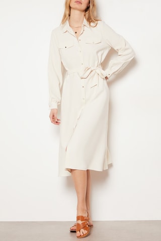 Robe chemise - Blanc