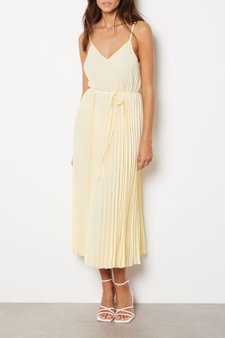 Robe midi - Jaune