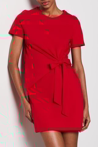 Robe droite - Rouge