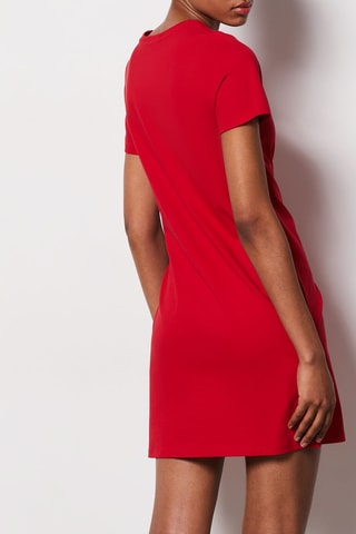 Robe droite - Rouge
