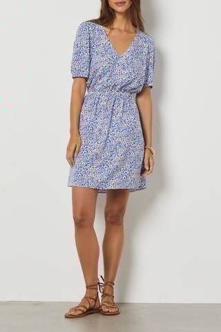 Robe patineuse - Bleu marine