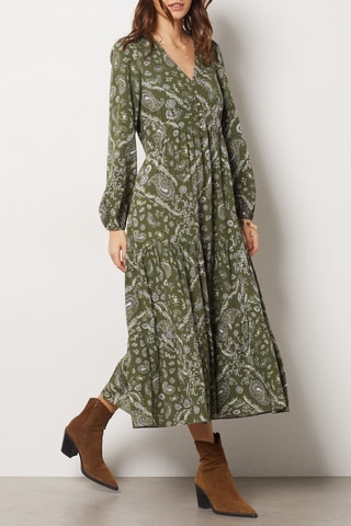 Robe longue - Kaki