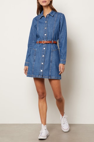 Robe en jean - Bleu
