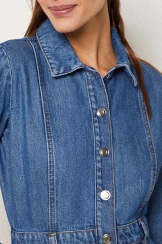 Robe en jean - Bleu