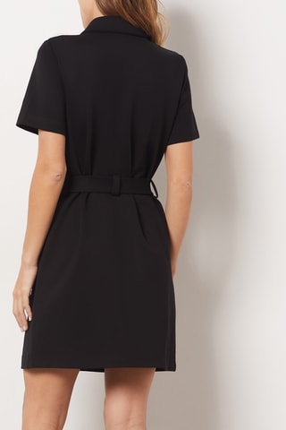 Vestido-camisa - Preto