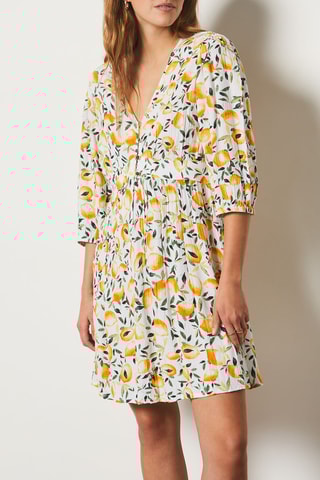 Vestido estilo patinadora - Branco