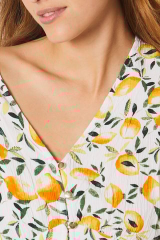 Vestido estilo patinadora - Branco