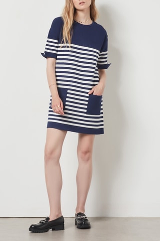 Robe droite - Ecru