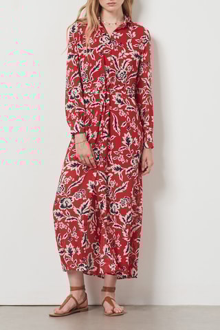 Robe longue - Brique