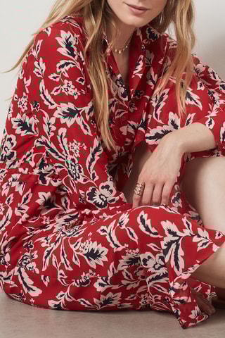 Robe longue - Brique