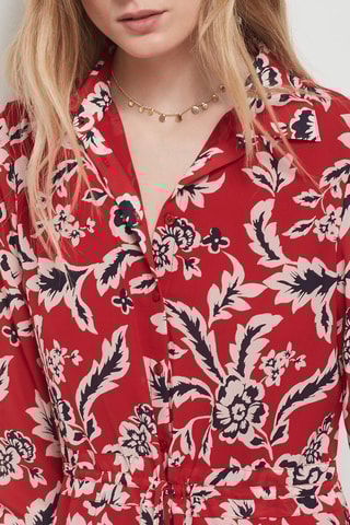 Robe longue - Brique
