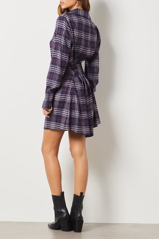 Vestido-camisa - Azul