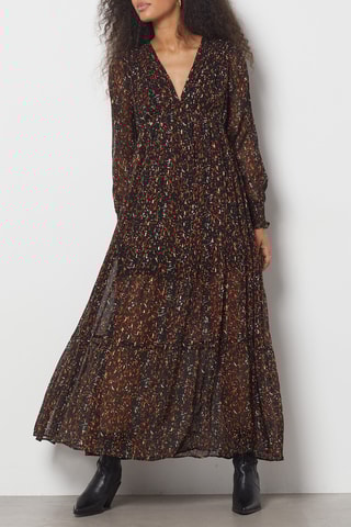 Robe longue - Marron