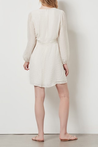 Vestido estilo patinadora - Cru