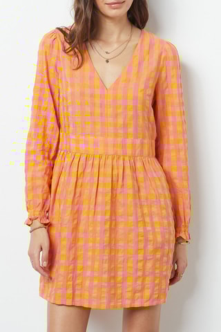 Vestido estilo patinadora Multicolor