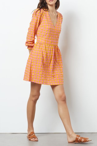 Vestido estilo patinadora Multicolor