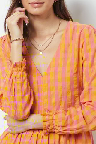 Vestido estilo patinadora Multicolor