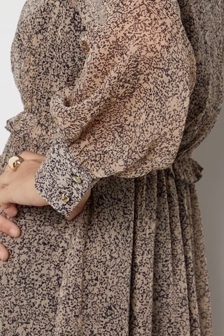 Robe longue - Beige