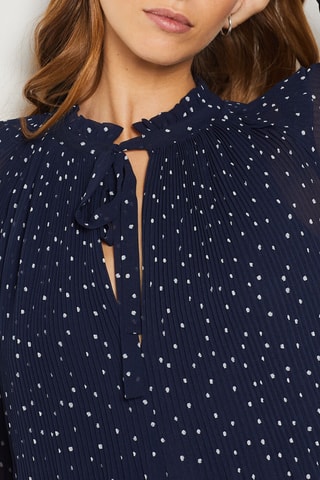 Robe trapèze - Bleu marine