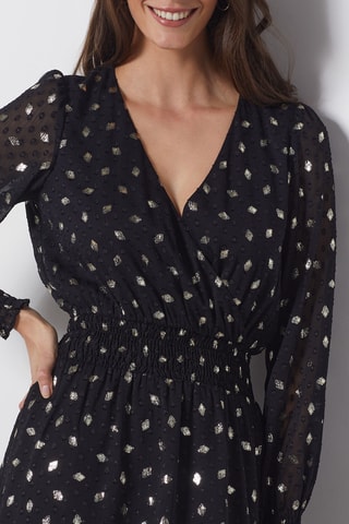 Vestido comprido - Preto