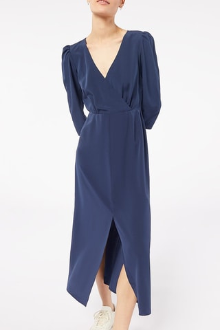 Robe midi Bleu marine