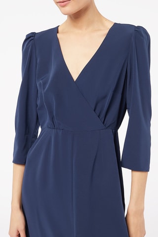 Robe midi Bleu marine