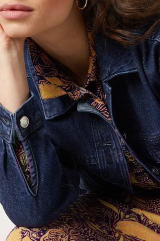 Vestido-camisa Azul-marinho