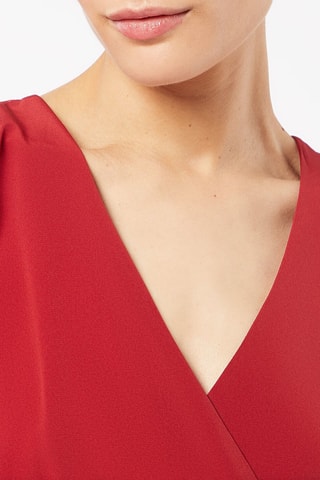 Robe midi Bordeaux