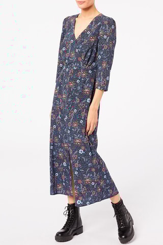 Vestido comprido Multicor