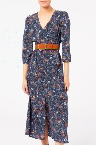 Vestido comprido Multicor