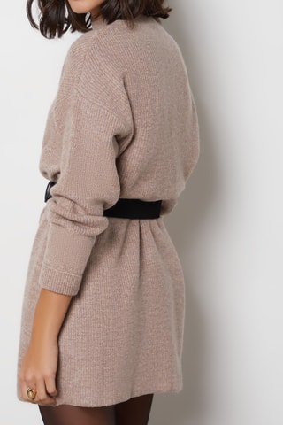 Vestido-camisola - Bege