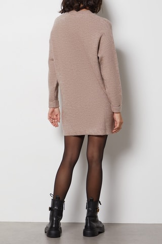 Vestido-camisola - Bege