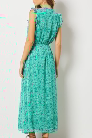 Robe longue - Vert