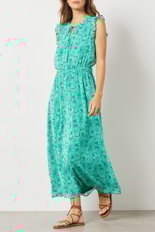 Robe longue - Vert