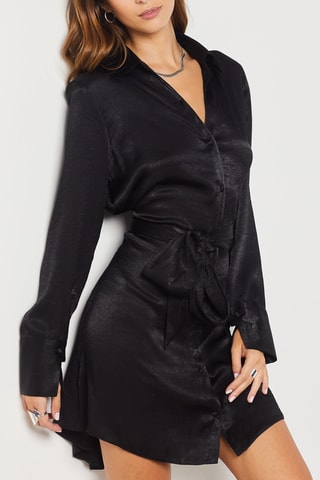 Robe chemise - Noir