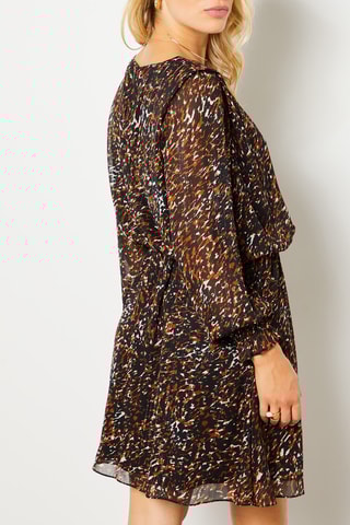 Robe courte - Marron